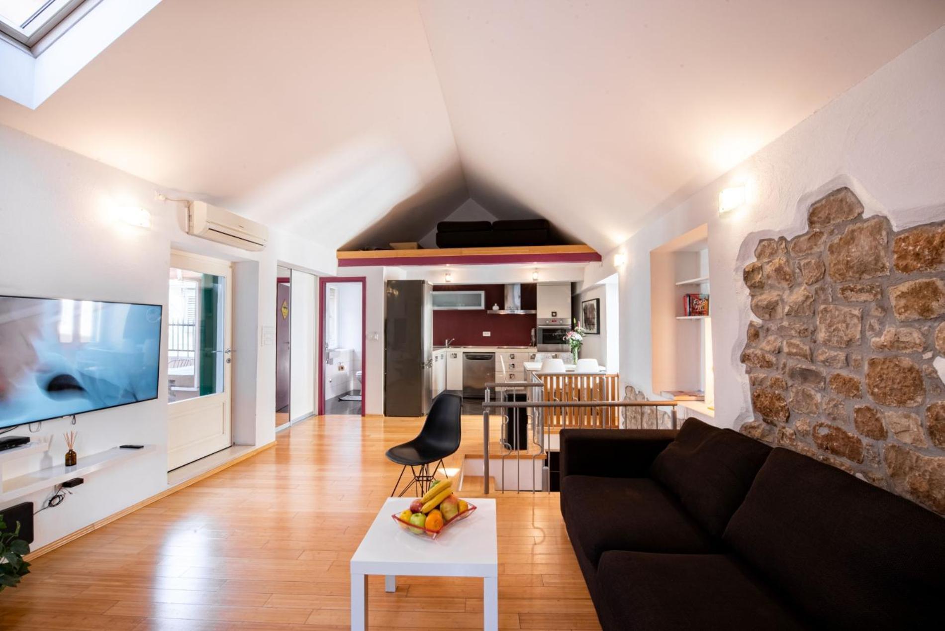 Duplex With Terrace In The City Centar Split Dış mekan fotoğraf